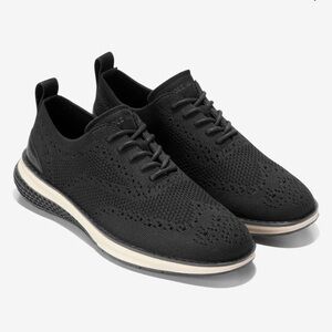 Cole Haan Men's Black and White Sneakers